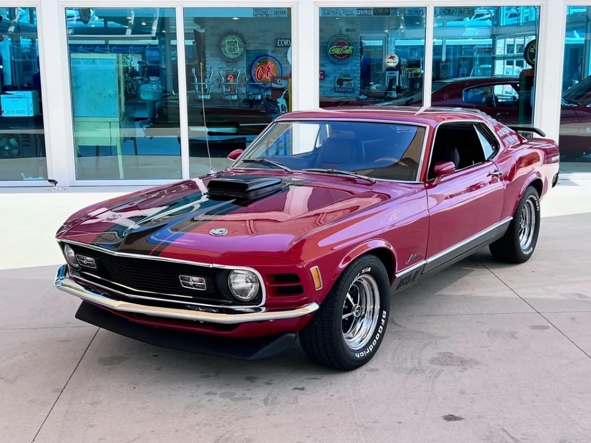 1970 Ford Mustang Mach 1 Red&Black